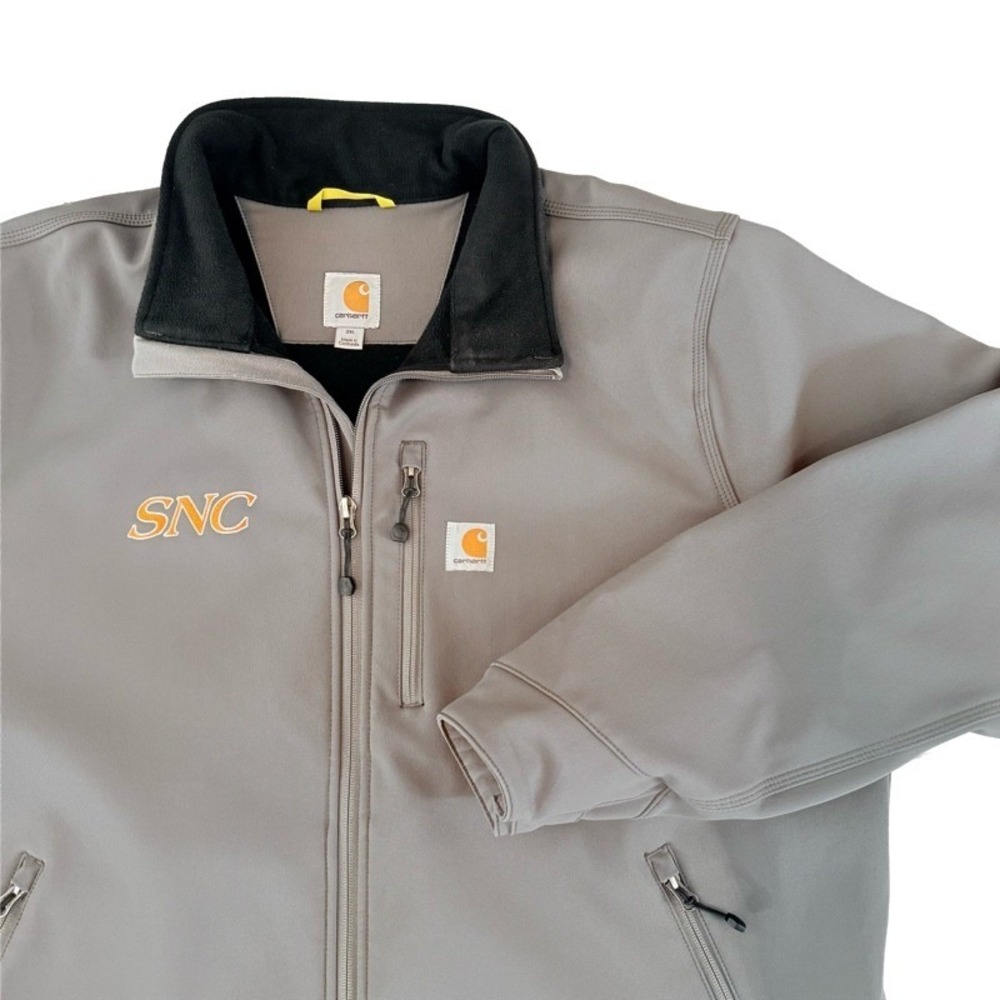CARHARTT Rain Defender Relaxed Fit Heavyweight Softshell Jacket Charcoal 2XL